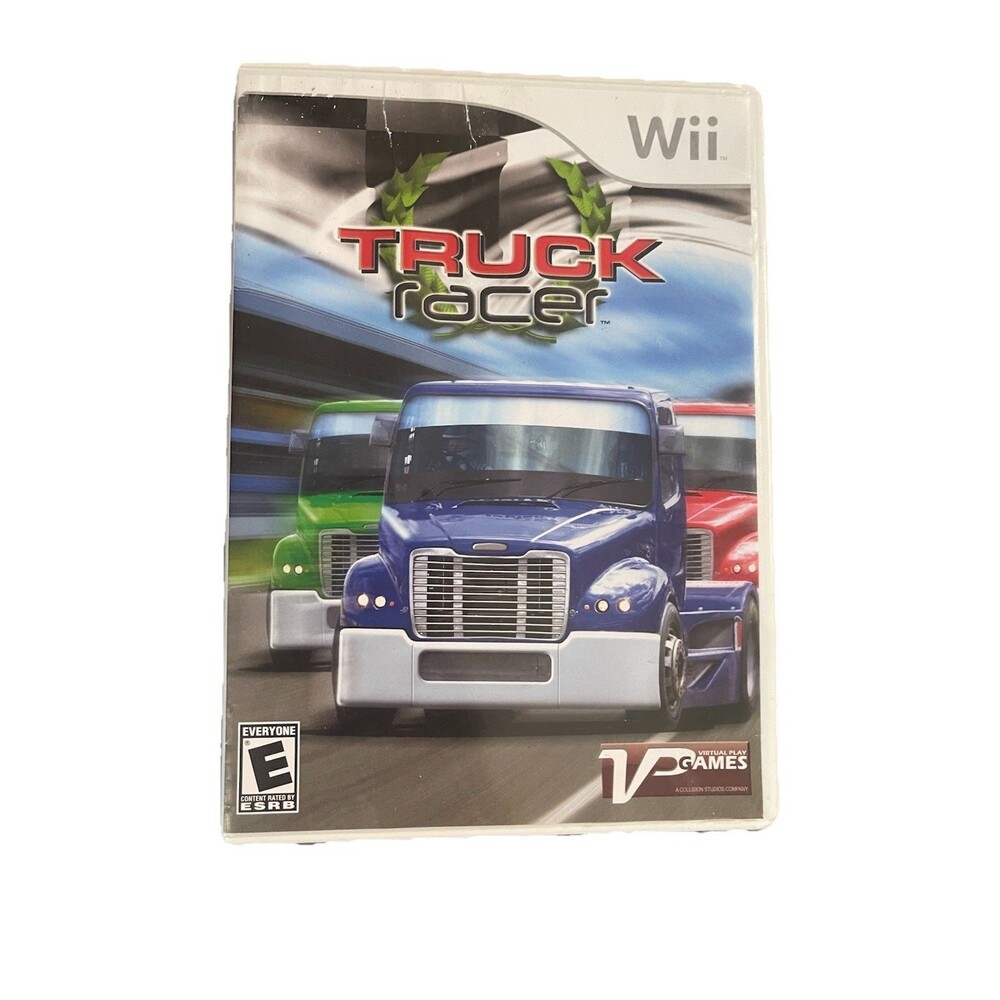 Truck Racer Nintendo Wii Semi Big Rig Video Game Complete W/ Manual Rated E